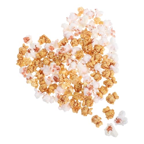 FUNNETOYU 100 Stück Teiliges Miniatur Künstliches Popcorn Dekoration Resin Simulation Popcorn Charme für DIY Handyhülle Basteln Landschaftsdekor Mischung aus Zwei Farben FUNNETOYU 100 Stück Teiliges Miniatur Künstliches Popcorn Dekoration Resin Simulation Popcorn Charme für DIY Handyhülle Basteln Landschaftsdekor Mischung aus Zwei Farben von FUNNETOYU