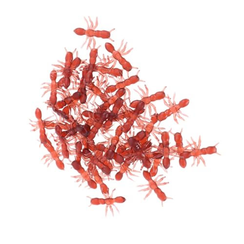 FUNNETOYU 100 Stück Teiliges Realistisch Aussehender Kunststoff Ameisen Lustiges Halloween Streichspielzeug Wiederverwendbare Gruselige Deko für Partys Leichtes Formstabiles FUNNETOYU 100 Stück Teiliges Realistisch Aussehender Kunststoff Ameisen Lustiges Halloween Streichspielzeug Wiederverwendbare Gruselige Deko für Partys Leichtes Formstabiles von FUNNETOYU