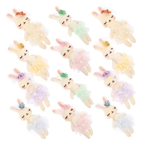 FUNNETOYU 12 Stück Teiliges Niedliche Plüschhasen Kleine Handgefertigte Stofftiere in Farben Vielseitige Dekoration für Ostern und Bastelprojekte Detailreich Verarbeitet Kuscheliges FUNNETOYU 12 Stück Teiliges Niedliche Plüschhasen Kleine Handgefertigte Stofftiere in Farben Vielseitige Dekoration für Ostern und Bastelprojekte Detailreich Verarbeitet Kuscheliges von FUNNETOYU