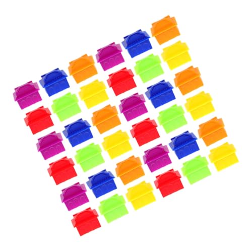 FUNNETOYU 120 Stück Teiliges Kunststoff Schachfiguren Ersatzteile Bunte Kleine Häuser Spielfiguren für Brettspiele Robuste Spielsteine in Farben Kompakte Spielzubehör für Schach und FUNNETOYU 120 Stück Teiliges Kunststoff Schachfiguren Ersatzteile Bunte Kleine Häuser Spielfiguren für Brettspiele Robuste Spielsteine in Farben Kompakte Spielzubehör für Schach und von FUNNETOYU