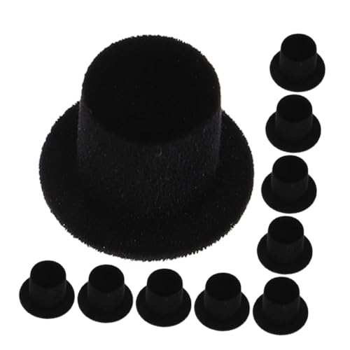 FUNNETOYU 15 Stück Teiliges Mini Kleine Puppenhüte aus Flockiertem Harz Langlebige DIY Dekoration für Handwerk Weihnachts und Partyzubehör für Puppen und Bastelprojekte FUNNETOYU 15 Stück Teiliges Mini Kleine Puppenhüte aus Flockiertem Harz Langlebige DIY Dekoration für Handwerk Weihnachts und Partyzubehör für Puppen und Bastelprojekte von FUNNETOYU