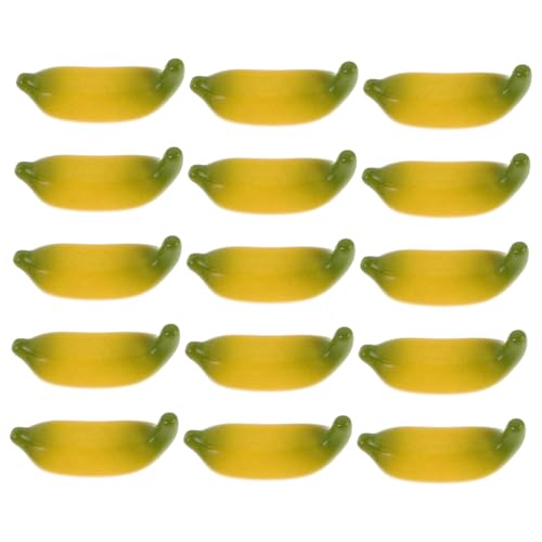 FUNNETOYU 15 Stück Teiliges Mini Realistische Bananen Miniatur Modell DIY Zubehör für Puppenhaus Gartendeko Sammelfiguren FUNNETOYU 15 Stück Teiliges Mini Realistische Bananen Miniatur Modell DIY Zubehör für Puppenhaus Gartendeko Sammelfiguren von FUNNETOYU