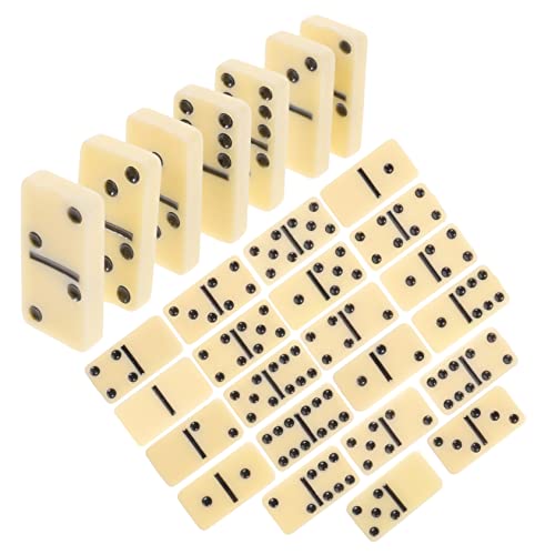 FUNNETOYU 1Satz Klassisches Domino Brettspiel Für Erwachsene Für Familienfeiern Und Partys Hochwertige Domino Steine Ansprechender Verpackung von FUNNETOYU