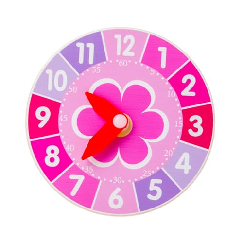 FUNNETOYU 2 STÜCK Teiliges Holz Lernspielzeug Uhr Cartoon Uhrspielzeug für Bunten Formen Kognitive Lernuhr für Kleinkinder Motorische für Jungen Mädchen FUNNETOYU 2 STÜCK Teiliges Holz Lernspielzeug Uhr Cartoon Uhrspielzeug für Bunten Formen Kognitive Lernuhr für Kleinkinder Motorische für Jungen Mädchen von FUNNETOYU