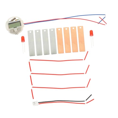 FUNNETOYU 2 Sätze DIY Obstbatterie Experimentierkasten Kartoffel Uhr Wissenschaftsprojekt Pädagogisches für Kreative Experimente für Schule und Zuhause FUNNETOYU 2 Sätze DIY Obstbatterie Experimentierkasten Kartoffel Uhr Wissenschaftsprojekt Pädagogisches für Kreative Experimente für Schule und Zuhause von FUNNETOYU