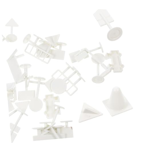 FUNNETOYU 2 Sätze Miniatur Verkehrszeichen für Verkehrsschild Lernspiel Farbenfrohes Tragbares Straßenzeichen Modellspiel Verkehrswissen und Eltern Junge Mädchen interaktion FUNNETOYU 2 Sätze Miniatur Verkehrszeichen für Verkehrsschild Lernspiel Farbenfrohes Tragbares Straßenzeichen Modellspiel Verkehrswissen und Eltern Junge Mädchen interaktion von FUNNETOYU