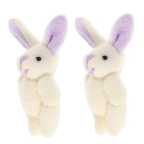 FUNNETOYU 2 Stück Gelenk Kaninchen Plüschtier mit Weichem Plüsch Bewegliche Glieder und Kopf Niedliche Hasen Deko für Geburtstag Ostern Hochzeit Kuscheliges Stofftier für Sammler FUNNETOYU 2 Stück Gelenk Kaninchen Plüschtier mit Weichem Plüsch Bewegliche Glieder und Kopf Niedliche Hasen Deko für Geburtstag Ostern Hochzeit Kuscheliges Stofftier für Sammler von FUNNETOYU
