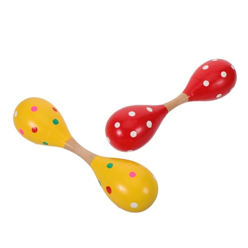 FUNNETOYU 2 Stück Holz Maracas Handrasseln Nachhaltig Leicht Für Feinmotorik Entwicklung Rhythmus-Training Musikinstrumente Für Junge Mädchen Frühpädagogik FUNNETOYU 2 Stück Holz Maracas Handrasseln Nachhaltig Leicht Für Feinmotorik Entwicklung Rhythmus-Training Musikinstrumente Für Junge Mädchen Frühpädagogik von FUNNETOYU
