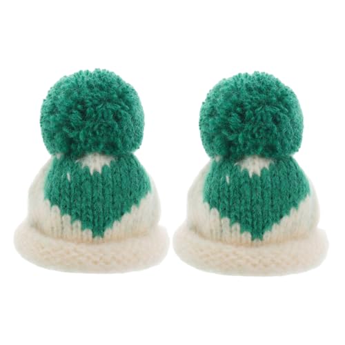 FUNNETOYU 2 Stück Mini Strickmützen Weihnachtsmützen Flaschenhüte aus Wolle DIY Handarbeit Niedliche Mini Hüte für Weinflaschen Kleine Bären und Festtagsdeko zu Weihnachten FUNNETOYU 2 Stück Mini Strickmützen Weihnachtsmützen Flaschenhüte aus Wolle DIY Handarbeit Niedliche Mini Hüte für Weinflaschen Kleine Bären und Festtagsdeko zu Weihnachten von FUNNETOYU
