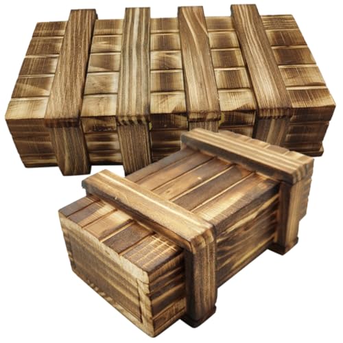 FUNNETOYU 2 Stück Puzzle Box für Holz mit Geheimen Fächern Pädagogisches Denkspiel mit Mehrfachen Öffnungsarten für Eltern Junge Mädchen interaktion Geschenkidee für Jugendliche FUNNETOYU 2 Stück Puzzle Box für Holz mit Geheimen Fächern Pädagogisches Denkspiel mit Mehrfachen Öffnungsarten für Eltern Junge Mädchen interaktion Geschenkidee für Jugendliche von FUNNETOYU