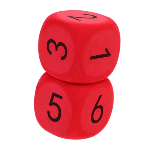 FUNNETOYU 2 Stück Teiliges Großes Eva Schaumstoffwürfel Leicht und Sichere Würfel für Lernspiele Klassenzimmeraktivitäten Partydekoration und Zahlenverständnis FUNNETOYU 2 Stück Teiliges Großes Eva Schaumstoffwürfel Leicht und Sichere Würfel für Lernspiele Klassenzimmeraktivitäten Partydekoration und Zahlenverständnis von FUNNETOYU