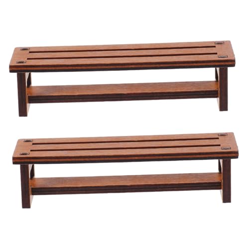 FUNNETOYU 2 Stück Vintage Miniatur Holzstuhl Puppenhaus Möbel Retro Stil Miniatur Gartenmöbel Mini Hocker Dekoration für Puppenhaus Wohnzimmer Micro Landschaft Zubehör FUNNETOYU 2 Stück Vintage Miniatur Holzstuhl Puppenhaus Möbel Retro Stil Miniatur Gartenmöbel Mini Hocker Dekoration für Puppenhaus Wohnzimmer Micro Landschaft Zubehör von FUNNETOYU