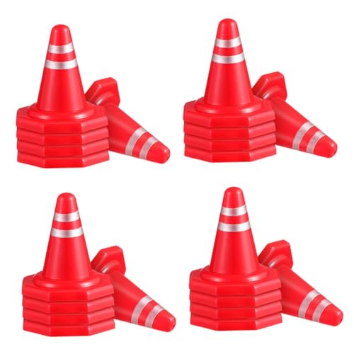 FUNNETOYU 24stücke Teiliges Mini Verkehrshütchen Und Straßenschilder Farbige Spielzeuge Für Parkplätze Und Lernspiele Langlebig Gefertigt FUNNETOYU 24stücke Teiliges Mini Verkehrshütchen Und Straßenschilder Farbige Spielzeuge Für Parkplätze Und Lernspiele Langlebig Gefertigt von FUNNETOYU