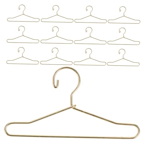 FUNNETOYU 25 Stück Teiliges Mini Kleiderbügel aus Stabilem Metall Kleine Puppenbügel für Puppenschrank und Puppenkleider zur Organisation von Miniaturkleidung im Puppenhaus FUNNETOYU 25 Stück Teiliges Mini Kleiderbügel aus Stabilem Metall Kleine Puppenbügel für Puppenschrank und Puppenkleider zur Organisation von Miniaturkleidung im Puppenhaus von FUNNETOYU