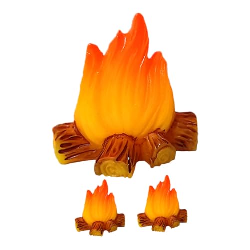 FUNNETOYU 3 Stück Lagerfeuerdekoration Mini Künstlich Flamme Gefälscht Landschaft Lagerfeuerfigur Lagerfeuer Drinnen Lagerfeuerspielzeug Lagerfeuer Im Puppenhaus Lodern Harz Orange FUNNETOYU 3 Stück Lagerfeuerdekoration Mini Künstlich Flamme Gefälscht Landschaft Lagerfeuerfigur Lagerfeuer Drinnen Lagerfeuerspielzeug Lagerfeuer Im Puppenhaus Lodern Harz Orange von FUNNETOYU