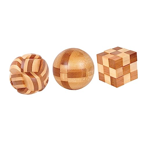 FUNNETOYU 3 Stück Luban Lock Puzzle Toy Teiliges Kongming Knobelspiel für Erwachsene Intelligenzspielzeug zur Gehirnentwicklung und Logischem Denken Glatte Oberfläche Tragbar FUNNETOYU 3 Stück Luban Lock Puzzle Toy Teiliges Kongming Knobelspiel für Erwachsene Intelligenzspielzeug zur Gehirnentwicklung und Logischem Denken Glatte Oberfläche Tragbar von FUNNETOYU