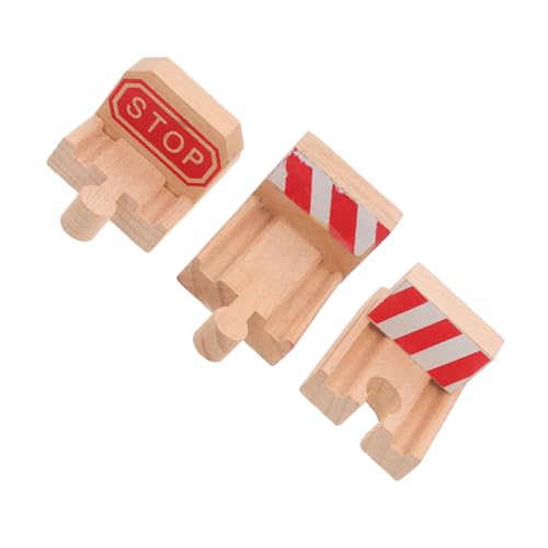 FUNNETOYU 3 Stück Teiliges Holz Eisenbahn Gleis Konkave Stoppschienen Kompatibel mit Gängigen Zugspielzeugen Glatte Oberfläche für Einfaches Verbinden Leichtes Design für Kreatives FUNNETOYU 3 Stück Teiliges Holz Eisenbahn Gleis Konkave Stoppschienen Kompatibel mit Gängigen Zugspielzeugen Glatte Oberfläche für Einfaches Verbinden Leichtes Design für Kreatives von FUNNETOYU