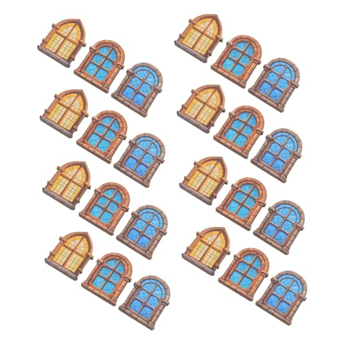 FUNNETOYU 30 Stück Teiliges Miniatur Holzfensterrahmen Vintage Design Langlebig Vielseitig Einsetzbar für Puppenhaus Zubehör DIY Basteln Dekoration FUNNETOYU 30 Stück Teiliges Miniatur Holzfensterrahmen Vintage Design Langlebig Vielseitig Einsetzbar für Puppenhaus Zubehör DIY Basteln Dekoration von FUNNETOYU