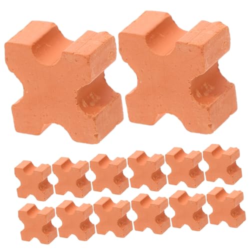 FUNNETOYU 30 Stück Teiliges Miniatur ziegelstein DIY Puppenhaus Bausimulation Realistische Kleine Bausteine für Modellbau und Kreative Kinderentwicklung FUNNETOYU 30 Stück Teiliges Miniatur ziegelstein DIY Puppenhaus Bausimulation Realistische Kleine Bausteine für Modellbau und Kreative Kinderentwicklung von FUNNETOYU