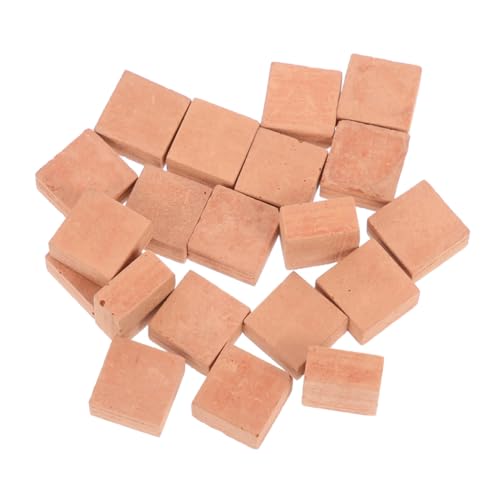 FUNNETOYU 30 Stück Teiliges Rote Miniaturziegel aus Stabile DIY Bausteine für Puppenhaus Mikrolandschaft und Bastelprojekte Detailreiche Modellbau Steine für Kreative Miniaturhäuser und FUNNETOYU 30 Stück Teiliges Rote Miniaturziegel aus Stabile DIY Bausteine für Puppenhaus Mikrolandschaft und Bastelprojekte Detailreiche Modellbau Steine für Kreative Miniaturhäuser und von FUNNETOYU