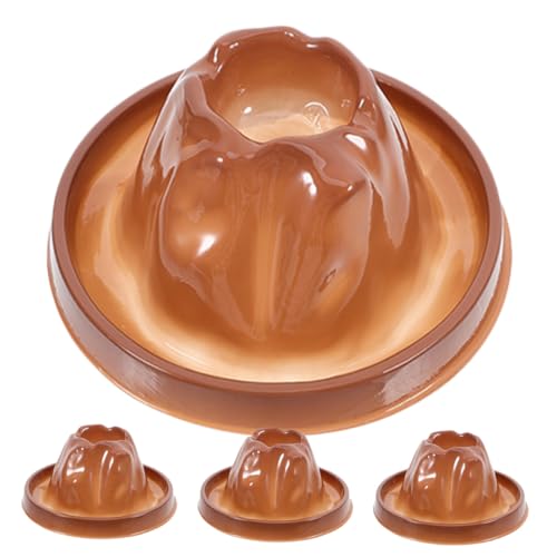 FUNNETOYU 4 Stück DIY Vulkanmodell Nachhaltiges Wiederverwendbares experimentierspielzeug für Kreative Lernprojekte für Schule Familie und Naturwissenschaftliche Experimente FUNNETOYU 4 Stück DIY Vulkanmodell Nachhaltiges Wiederverwendbares experimentierspielzeug für Kreative Lernprojekte für Schule Familie und Naturwissenschaftliche Experimente von FUNNETOYU