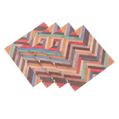 FUNNETOYU 4 Stück Miniatur Bodenbelag Sticker Teilig Selbstklebend Puppenhaus Fußbodenfolie Realistisch für Miniaturhaus Dekoration DIY Zubehör FUNNETOYU 4 Stück Miniatur Bodenbelag Sticker Teilig Selbstklebend Puppenhaus Fußbodenfolie Realistisch für Miniaturhaus Dekoration DIY Zubehör von FUNNETOYU