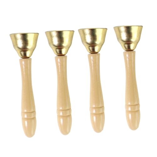 FUNNETOYU 4 Stück Teiliges Musikinstrumente Leichte Handglocken Pädagogisches Lernspielzeug Fördert Rhythmusgefühl und Selbstvertrauen für Mädchen und Jungen FUNNETOYU 4 Stück Teiliges Musikinstrumente Leichte Handglocken Pädagogisches Lernspielzeug Fördert Rhythmusgefühl und Selbstvertrauen für Mädchen und Jungen von FUNNETOYU