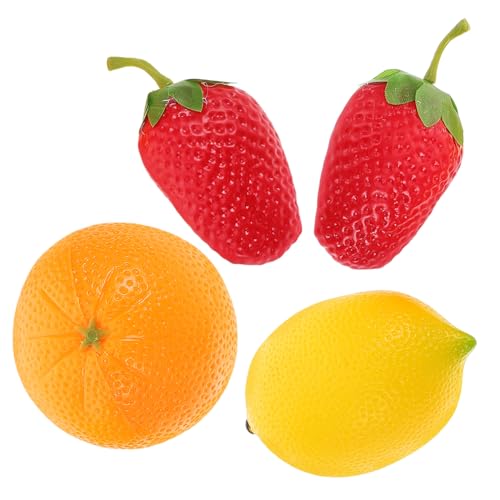 FUNNETOYU 4 Stück Teiliges Percussion Obst Shaker Realistisch Gestaltete Maracas aus Robustem Kunststoff Kindgerechtes Musikspielzeug für Rhythmische Früherziehung für Jungen und Mädchen FUNNETOYU 4 Stück Teiliges Percussion Obst Shaker Realistisch Gestaltete Maracas aus Robustem Kunststoff Kindgerechtes Musikspielzeug für Rhythmische Früherziehung für Jungen und Mädchen von FUNNETOYU