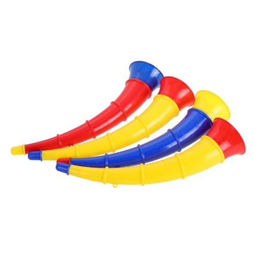 FUNNETOYU 4 Stück Teiliges Trompetenspielzeug für Lautes Fußballhorn mit Sicherem Material Fördert Musikalische Entwicklung und Mundmotorik für Kindergarten Party und Sportveranstaltungen FUNNETOYU 4 Stück Teiliges Trompetenspielzeug für Lautes Fußballhorn mit Sicherem Material Fördert Musikalische Entwicklung und Mundmotorik für Kindergarten Party und Sportveranstaltungen von FUNNETOYU