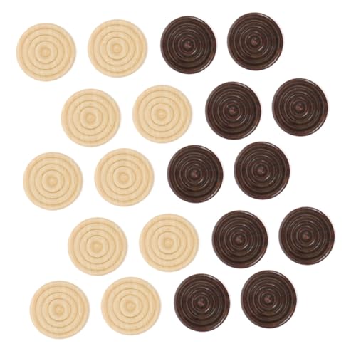 FUNNETOYU 48 Stück Holzspielchips Schachbrett Camping Werkzeuge Rundes Spielzubehör Dame Spielchips Brettspielchips Brettspielzubehör Spiel Lernzubehör Reisespielchips FUNNETOYU 48 Stück Holzspielchips Schachbrett Camping Werkzeuge Rundes Spielzubehör Dame Spielchips Brettspielchips Brettspielzubehör Spiel Lernzubehör Reisespielchips von FUNNETOYU