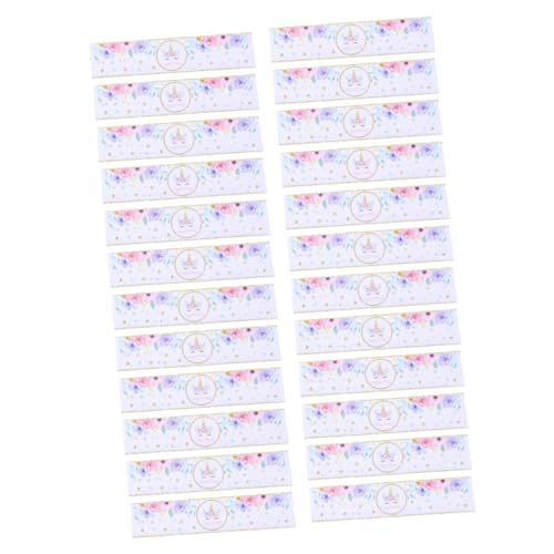 FUNNETOYU 48 Stück Teiliges Einhorn Flaschenaufkleber Wasserfest Dekorativ für Einhorn Partys Geburtstage und Feiern Geeignet als Trinkflaschenetiketten und Kinderarmband Deko FUNNETOYU 48 Stück Teiliges Einhorn Flaschenaufkleber Wasserfest Dekorativ für Einhorn Partys Geburtstage und Feiern Geeignet als Trinkflaschenetiketten und Kinderarmband Deko von FUNNETOYU