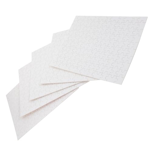 FUNNETOYU 5 Satz Teiliges Blanko Puzzleteile Sublimationsrohlinge DIY Graffiti Basteln Kreativspiel Geschenk für Schule Party Familienaktivitäten FUNNETOYU 5 Satz Teiliges Blanko Puzzleteile Sublimationsrohlinge DIY Graffiti Basteln Kreativspiel Geschenk für Schule Party Familienaktivitäten von FUNNETOYU