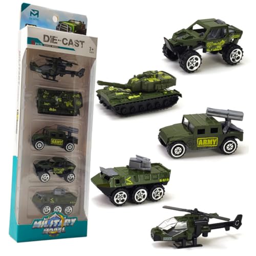 FUNNETOYU 5 Stück Mini-Auto- hühner kinderknallzeug Fahrzeuge Toy Cars Auto Set für Buggy lustiges Autospielzeug Spielzeugauto Green von FUNNETOYU