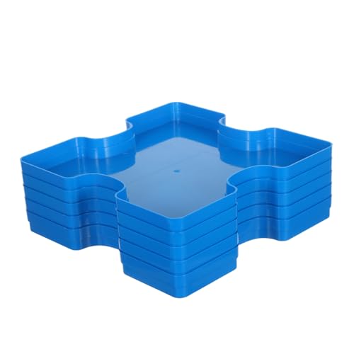 FUNNETOYU 5 Stück Teiliges Puzzle Stapelbare Organizer Schalen für Puzzle Perlen Aufbewahrung Vielseitig für DIY Projekte und Haushaltsorganisation FUNNETOYU 5 Stück Teiliges Puzzle Stapelbare Organizer Schalen für Puzzle Perlen Aufbewahrung Vielseitig für DIY Projekte und Haushaltsorganisation von FUNNETOYU