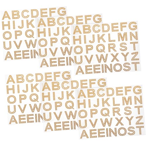 FUNNETOYU 6 Blätter Acryl Strass Sticker DIY Selbstklebend Flexibel Zuschneidbar Glänzend Goldfarbene Schmucksteine für Basteln Kleidung Taschen Handyhüllen und Kreative Dekoration FUNNETOYU 6 Blätter Acryl Strass Sticker DIY Selbstklebend Flexibel Zuschneidbar Glänzend Goldfarbene Schmucksteine für Basteln Kleidung Taschen Handyhüllen und Kreative Dekoration von FUNNETOYU