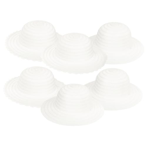 FUNNETOYU 6 Stück Teiliges DIY Strohhut Leere Kreative Graffiti Pulp Hüte Bemalbar für Tanzparty Basteln Geschenk Geeignet für Jahre Jungen und Mädchen FUNNETOYU 6 Stück Teiliges DIY Strohhut Leere Kreative Graffiti Pulp Hüte Bemalbar für Tanzparty Basteln Geschenk Geeignet für Jahre Jungen und Mädchen von FUNNETOYU