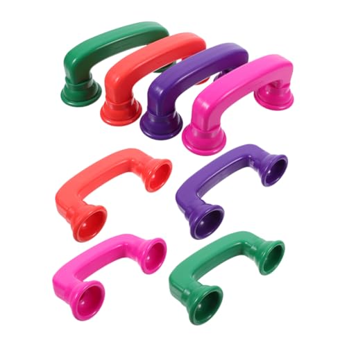 FUNNETOYU 8 Stück Teiliges Farbiges Flüstertelefon für Kleinkinder Pädagogisches Hörspielzeug zur Korrektur der Aussprache mit Auditivem Feedback für Gruppen und Spielerisches Lernen FUNNETOYU 8 Stück Teiliges Farbiges Flüstertelefon für Kleinkinder Pädagogisches Hörspielzeug zur Korrektur der Aussprache mit Auditivem Feedback für Gruppen und Spielerisches Lernen von FUNNETOYU