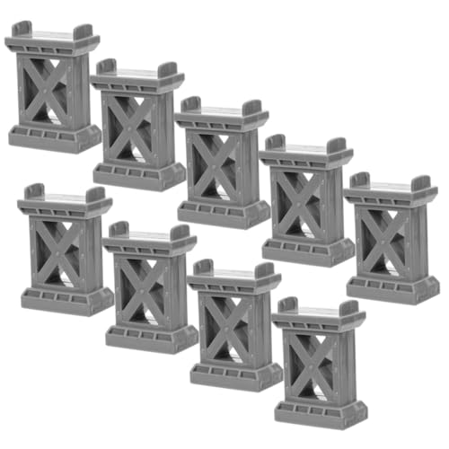 FUNNETOYU 9 Stück Teiliges Holzeisenbahn Zubehör Brückenstützen aus Holz für Stabile Erhöhte Zugstrecken Kompatibel mit Holzeisenbahn Systemen für Hobby und Kinderspiel FUNNETOYU 9 Stück Teiliges Holzeisenbahn Zubehör Brückenstützen aus Holz für Stabile Erhöhte Zugstrecken Kompatibel mit Holzeisenbahn Systemen für Hobby und Kinderspiel von FUNNETOYU