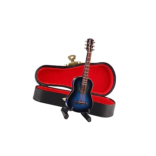 FUNNETOYU Abschlussgeschenk Mini-Gitarre musikinstrumente Storage Boxes Holzgitarre stauboxen Jakobsweg trauzeugengeschenke gitarrenhandwerk Dekoration Miniatur Gitarre Bambus von FUNNETOYU