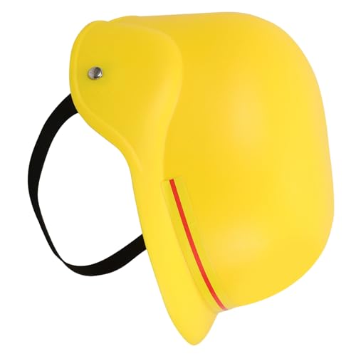 FUNNETOYU Bauhelm Gelber Kunststoff Verkleidungshut für Rollenspiele und Themenpartys Leichter Schutzhelm als Kostümaccessoire für Mädchen und Jungen für Halloween und Lernspiel FUNNETOYU Bauhelm Gelber Kunststoff Verkleidungshut für Rollenspiele und Themenpartys Leichter Schutzhelm als Kostümaccessoire für Mädchen und Jungen für Halloween und Lernspiel von FUNNETOYU