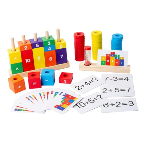 FUNNETOYU Buntes Holzbausteine für Ab Jahren Lernspielzeug zur Zahlen und Buchstaben Erkennung Montessori Mathematikspielzeug zur Frühkindlichen und Hand Auge Koordination FUNNETOYU Buntes Holzbausteine für Ab Jahren Lernspielzeug zur Zahlen und Buchstaben Erkennung Montessori Mathematikspielzeug zur Frühkindlichen und Hand Auge Koordination von FUNNETOYU
