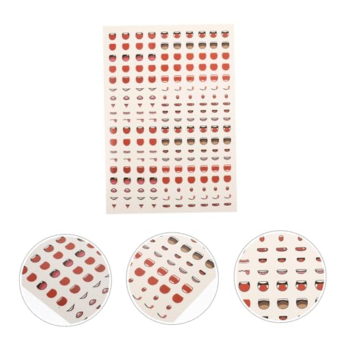 FUNNETOYU Cartoon-mundaufkleber Selbstklebende Farbige Mundaufkleber DIY-mundaufkleber Zum Tonhandwerk Scrapbooking-mundaufkleber Mundaufkleber Zum Puppenbasteln Für Stofftiere FUNNETOYU Cartoon-mundaufkleber Selbstklebende Farbige Mundaufkleber DIY-mundaufkleber Zum Tonhandwerk Scrapbooking-mundaufkleber Mundaufkleber Zum Puppenbasteln Für Stofftiere von FUNNETOYU