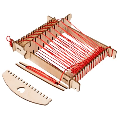 FUNNETOYU DIY Webstuhl für Einfach Zusammenbaubar Kreatives Webspielzeug für Mädchen Fördert Feinmotorik und Geistige Entwicklung Handliches FUNNETOYU DIY Webstuhl für Einfach Zusammenbaubar Kreatives Webspielzeug für Mädchen Fördert Feinmotorik und Geistige Entwicklung Handliches von FUNNETOYU