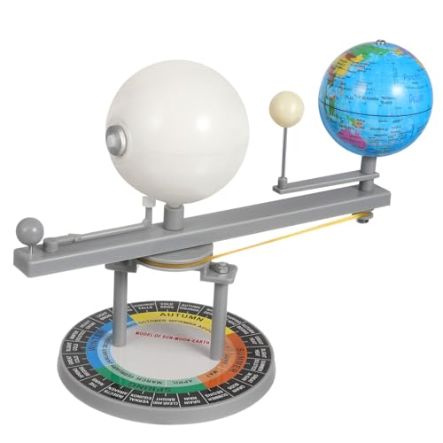 FUNNETOYU DREI Kugel Sonnensystem Modell mit Erde Mond Simulation Interaktives Astronomisches Lernspielzeug für Lehrreiche Wissenschaftsdemonstration und Bildungswerkzeug FUNNETOYU DREI Kugel Sonnensystem Modell mit Erde Mond Simulation Interaktives Astronomisches Lernspielzeug für Lehrreiche Wissenschaftsdemonstration und Bildungswerkzeug von FUNNETOYU