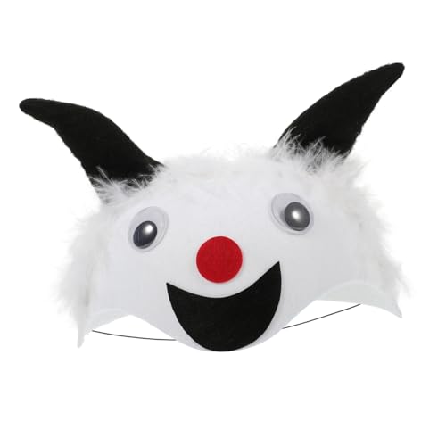 FUNNETOYU Dekorativer Cartoon-tierhut Tierkopfschmuck Hutdekor Für Kostümpartys Geburtstagsfeiern Kinderkostüm Filzmaterial Leichte Kopfbedeckung FUNNETOYU Dekorativer Cartoon-tierhut Tierkopfschmuck Hutdekor Für Kostümpartys Geburtstagsfeiern Kinderkostüm Filzmaterial Leichte Kopfbedeckung von FUNNETOYU