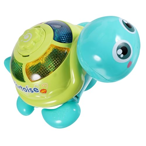 FUNNETOYU Elektrisches Schildkröten mit Musik und Buntem Licht Bewegliches Kriechtiermodell für Leuchtendes Lernspielzeug für Geburtstage und Partys Zufällige Farbe Zufällige Farbe FUNNETOYU Elektrisches Schildkröten mit Musik und Buntem Licht Bewegliches Kriechtiermodell für Leuchtendes Lernspielzeug für Geburtstage und Partys Zufällige Farbe Zufällige Farbe von FUNNETOYU