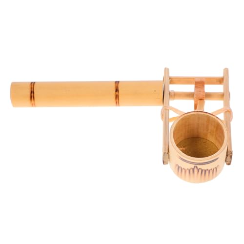 FUNNETOYU Handheld Bambus Kastagnetten Percussion Instrument für Langlebige Traditionelle Rassel Pädagogisches Musikinstrument für Frühe Musikalische Entwicklung FUNNETOYU Handheld Bambus Kastagnetten Percussion Instrument für Langlebige Traditionelle Rassel Pädagogisches Musikinstrument für Frühe Musikalische Entwicklung von FUNNETOYU