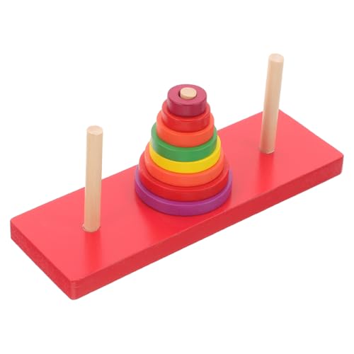 FUNNETOYU Holz Stapelturm Montessori Buntes Lernspielzeug Holzpuzzle Fördert Kreativität Hand Auge Koordination Für Ab Jahren FUNNETOYU Holz Stapelturm Montessori Buntes Lernspielzeug Holzpuzzle Fördert Kreativität Hand Auge Koordination Für Ab Jahren von FUNNETOYU