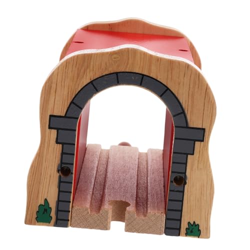 FUNNETOYU Holzeisenbahn Tunnel aus Holz mit Bergdesign Langlebiges DIY Zugspielzeug Zubehör für Erweiterbares Modell für Holzeisenbahnstrecken Sicher und Praxisnah FUNNETOYU Holzeisenbahn Tunnel aus Holz mit Bergdesign Langlebiges DIY Zugspielzeug Zubehör für Erweiterbares Modell für Holzeisenbahnstrecken Sicher und Praxisnah von FUNNETOYU