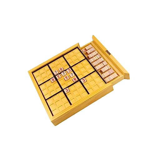 FUNNETOYU Holzpuzzle Sudoku Spiel für Erwachsene und Logisches Denkspiel DIY Holz Brettspiel Kreatives Familienspiel zur Geistigen und Entspannung FUNNETOYU Holzpuzzle Sudoku Spiel für Erwachsene und Logisches Denkspiel DIY Holz Brettspiel Kreatives Familienspiel zur Geistigen und Entspannung von FUNNETOYU